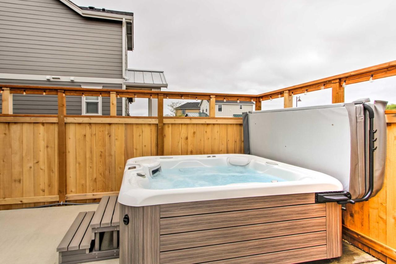 Ocean Shores House With Hot Tub - Walk To Beach Extérieur photo